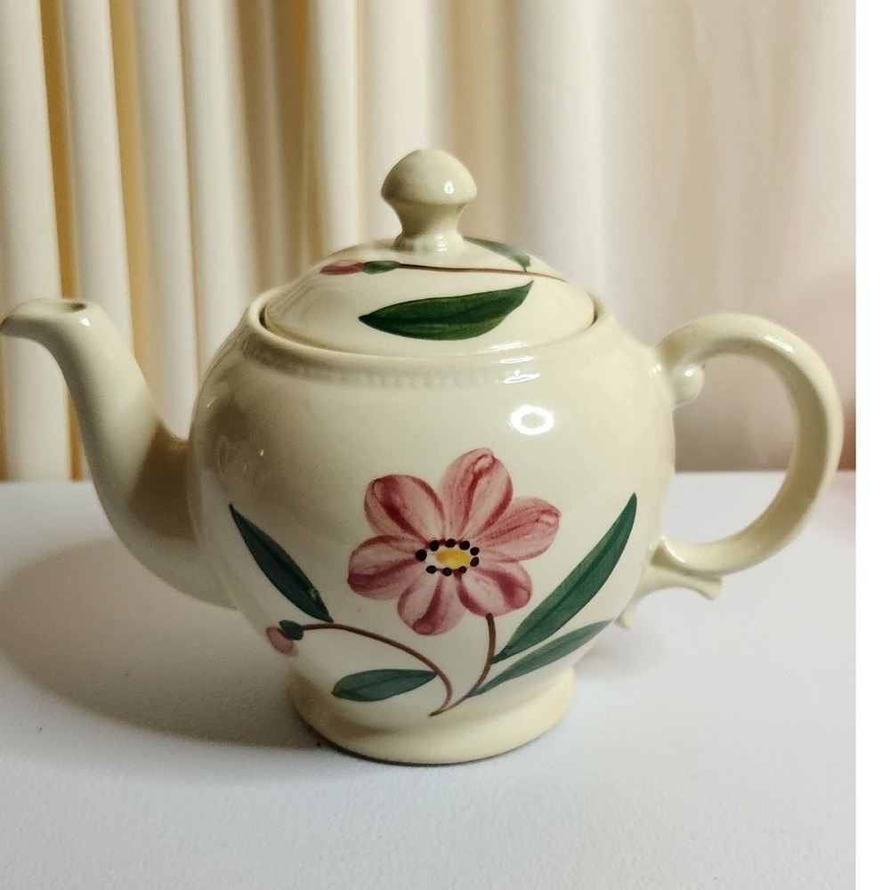 Shawnee Pottery Hand Painted Teapot